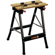 Bild für Meister Werk-und Spanntisch-150 kg Tragkraft-Große Arbeitsfläche-Aufgedruckte Skala & Winkelangaben-Klappbar-Vielseitig verstellbar-Werkbank mit Spannbacken-Arbeitstisch-9079100