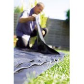 Heissner PVC Teichfolie 0,5 mm Stärke, 8 m x 6 m, Schwarz