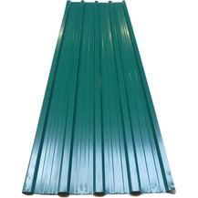 Bild für Deuba 12 x Profilblech Trapezblech 129cm x 45cm = 7 m² -Dachblech für Gerätehaus Grün