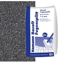 Bild für Basalt Fugensplitt 1-3 mm 25 kg Sack