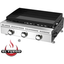 Bild für El Fuego Barbecue El Fuego Plancha Gasgrill Fargo III Grill Smoker BBQ Grillwagen