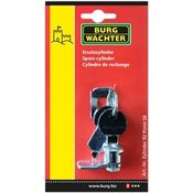 BURG-WÄCHTER Zylinder für Briefkästen, Stahl, BK 92 Point SB, Silber