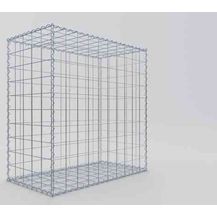 Bild für Gabiona Gabione 100 cm x 100 cm x 50 cm (L x H x T)