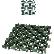 Bild für Rasengitter Paddockplatte 50x50 cm Reitplatzmatten Rasenmatten Rasenwaben Kiesgitter Parkplatzrasen