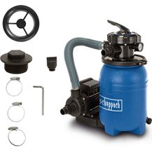 Bild für Scheppach PSFA15 Sandfilteranlage 11.280 l/h Sandfilterpumpe Poolpumpe 