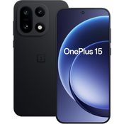 OnePlus 15 Smartphone mit Tri-Chip-AI, Snapdragon 8 Elite Gen5, 6,78" 165Hz Display, 7300 mAh Akku, Tri-50MP Kamera, 12GB RAM + 256GB Speicher, Unendliches Schwarz – 3 Jahre erweiterte Garantie