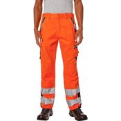 Bundhose Warnschutz orange/grau, Gr. 044 - PKA Klöcker