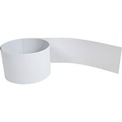 Gartenwelt Riegelsberger Premium Sichtschutzstreifen Hart-PVC für Doppelstabmatten Sichtschutz Streifen 1 Stück LICHTGRAU RAL 7035 Länge mit 2,525 Meter Höhe 19 cm Stärke 1,35 mm