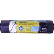 inapa Müllsack/Gartenabfallsack Secolan 200l – ✓extra groß ✓extra stark ✓100% recyclingfähig – 1 Rolle/8 Stück