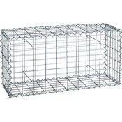 Gabione Steingabione Steinkorb 100x50x30 cm Wand Drahtkorb Metallkorb Mauer