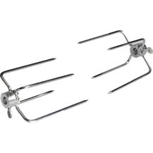 Bild für SANTOS Fleischklammer / Forken für Drehspieße