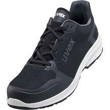 Bild für Uvex 65948  Unisex  Erwachsener  Sicherheits-Sneakers  Schwarz  Weiß  ESD  S1  SRC  Schnürverschluss
