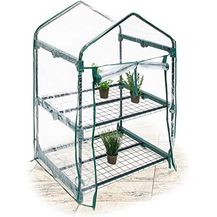 Bild für Relaxdays Anzucht Gewächshaus mit 2 Ablagen 92 x 70 x 50 cm HxBxT