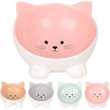 Bild für Flamingo Katzennapf Keramik