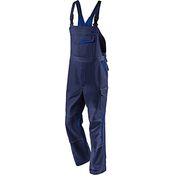 KÜBLER Workwear KÜBLER IMAGE DRESS NEW DESIGN Arbeits-Latzhose dunkelblau/Kornblumenblau