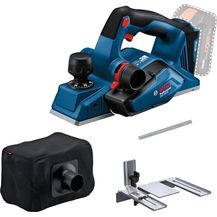 Bild für Bosch Professional 18V System Akku Hobel GHO 18V-26 (bürstenloser Motor, inkl. Staubbeutel, Parallelanschlag, 1x Wood Razor Wendemesser)