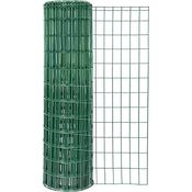 Alberts 604844 Schweißgitter Fix-Clip Pro®, verzinkter Stahl, grün kunststoffbeschichtet, Höhe 102 cm, Länge 25 m, Maschenweite 50 x 100 mm, Drahtstärke Ø 2,2 mm, 10 Jahre Garantie