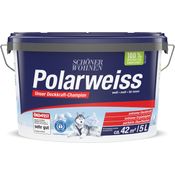 Schöner Wohnen Farbe Wandfarbe 'Polarweiß' matt, gute Deckkraft, 5 l für 42 m² Fläche