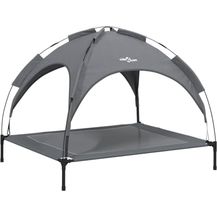 Bild für vidaXL Hundeliege mit Dach Anthrazit Oxford-Gewebe und Stahl