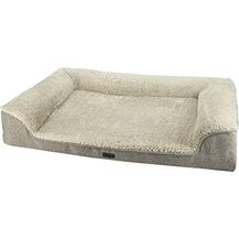 Bild für Nobby Orthopädisches Komfortsofa eckig CALBU beige 100 x 65 x 19 cm