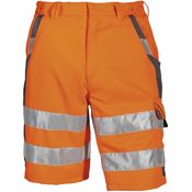 Shorts Warnschutz orange/grau, Gr. 062 - PKA Klöcker