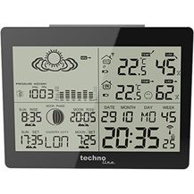 Bild für Technoline WS 6760 moderne Wetterstation mit Vorhersage von Wettersituation und Anzeige von Mondphasen in Form von Icons