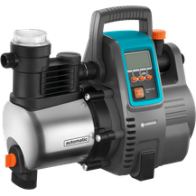 Bild für GARDENA Haus- & Gartenautomat 6000/6 LCD inox 6000 l/h Fördermenge, 1300 W Motor, LC-Display, Pumpengehäuse aus rostfreiem Edelstahl (1760-20)