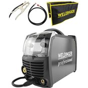 WELDINGER MEW 2002 SYN puls pro 200A MIG/MAG Puls-Schweißgerät, synergisch mit 4-Rollenantrieb und LCD-Display