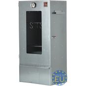 ITA Räucherofen 7000, Premium Räucherschrank aus legiertem Stahl mit 3 Etagen, Sichtfenster & Thermometer, für Kalträuchern & Heißräuchern, EU Qualität