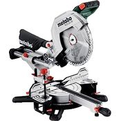 Metabo KGS 305 M Kappsäge (Karton, mit Zugfunktion, mit Sägeblattneigung, robuste Bauweise, effektive Spanabsaugung) 613305000