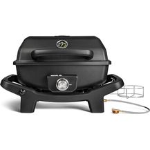 Bild für BURNHARD 1-Brenner Gasgrill Wayne JR. 3,6 kW – Tragbarer Balkongrill in Grau