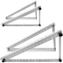 Bild für Avoltik Solarpanel Halterung 48 Zoll / 118cm I 2x Halterung für Solarmodule aus robustem Aluminium I Dachhalterung für Solarmodule mit Montageset I Solarmodul Halterung mit verstellbarem Winkel