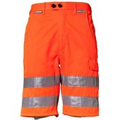 Warnschutz Shorts uni orange Größe XXL