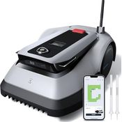 ECOVACS GOAT G1-800 Mähroboter ohne Begrenzungskabel für Gärten bis 800㎡ (AIVI 3D-Hindernisvermeidung, intelligente Routenplanung, Einstellung des verbotenen Bereichs, Videomanager)