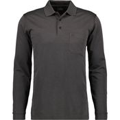 RAGMAN Langarm-Poloshirt, Klassiker mit Polokragen, 3-Knopfleiste und Logo-Stickerei, Softknit-Qualität, viele Farben