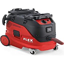 Bild für Flex Sicherheitssauger VCE 33 L AC (1200 W, mit Adapterplatte für L-Boxxen, Industriesauger mit Zubehör, Behälter 30 l, Füllmenge Flüssigkeiten 17 l, Schlauchlänge 4 m, mit Geräte-Steckdose)