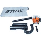 STIHL Häcksler AKKU SAUGHÄCKSLER SHA 56 SET AK 20 + AL 101, 36V, 2-in-1-Gerät, Metall Häckselstern, ergonomischer Handgriff, 50 l Behälter, blau - Preisvergleich