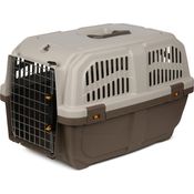 Trixie Friends on Tour Transportbox Skudo grau/creme S (40 x 39 x 60 cm)