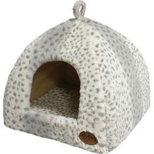 Bild für Nobby Höhle ALANIS leopard 40x40x35 cm grau
