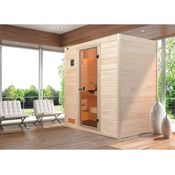 WEKA Massivholzsauna VALIDA 2 GT, 189x139x203,5 cm, naturbelassen