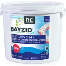 Bild für 1 x 5 kg BAYZID Multitabs 200g 5in1 für Pools