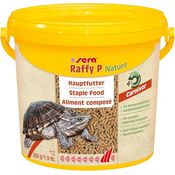 sera Raffy P Nature, Wasserschildkröten Futter 3,8l (850 g), schwimmendes Granulat, reich an Omega-Fettsäuren und Vitaminen, made in Germany