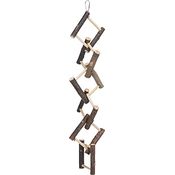 Trixie Natural Living Leiter zum Aufhängen mit 12 Sprossen, 58 cm