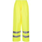 Warnschutz Regenhose uni gelb Größe S