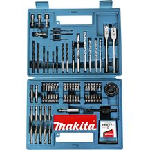 Bild für Makita B-53811 Bit & Bohrer-Set 100-teilig mit Bithalter in Kunstoffkoffer