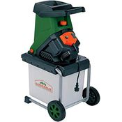 Gardebruk Messerhäcksler 2500W elektrisch max. 40 mm Aststärke 50L Auffangbox Gartenhäcksler Häcksler Schredder