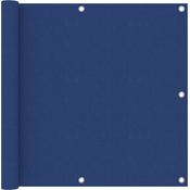 vidaXL Balkon-Sichtschutz Blau 90x600 cm Oxford-Gewebe