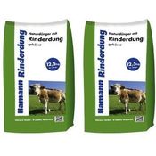 Hamann Naturdünger mit Rinderdung 25 kg organisch-biologischer Gartendünger mit Langzeitwirkung