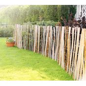iWerk Staketenzaun Haselnuss 90 x 400 cm, gerollt