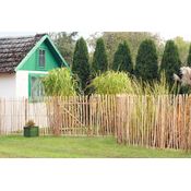 iWerk Staketenzaun Haselnuss 60 x 300 cm, gerollt